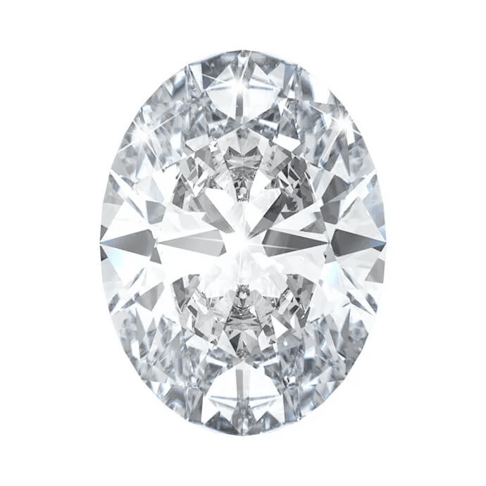 Oval Cut Certified Moissanite Loose Stone VVS D 4.0MM X 6.0MM 0.50 Carats HipHopBling