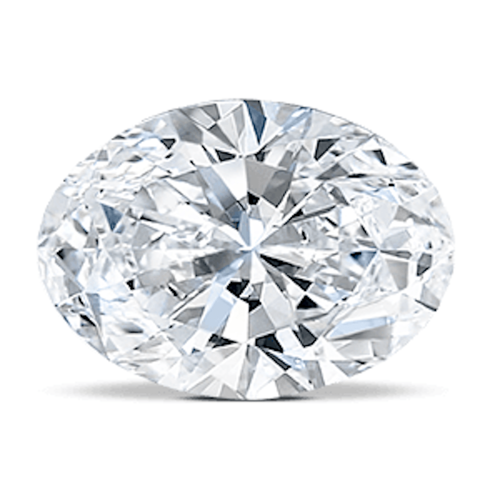 Oval Cut Certified Moissanite Loose Stone VVS D 4.0MM X 6.0MM 0.50 Carats HipHopBling