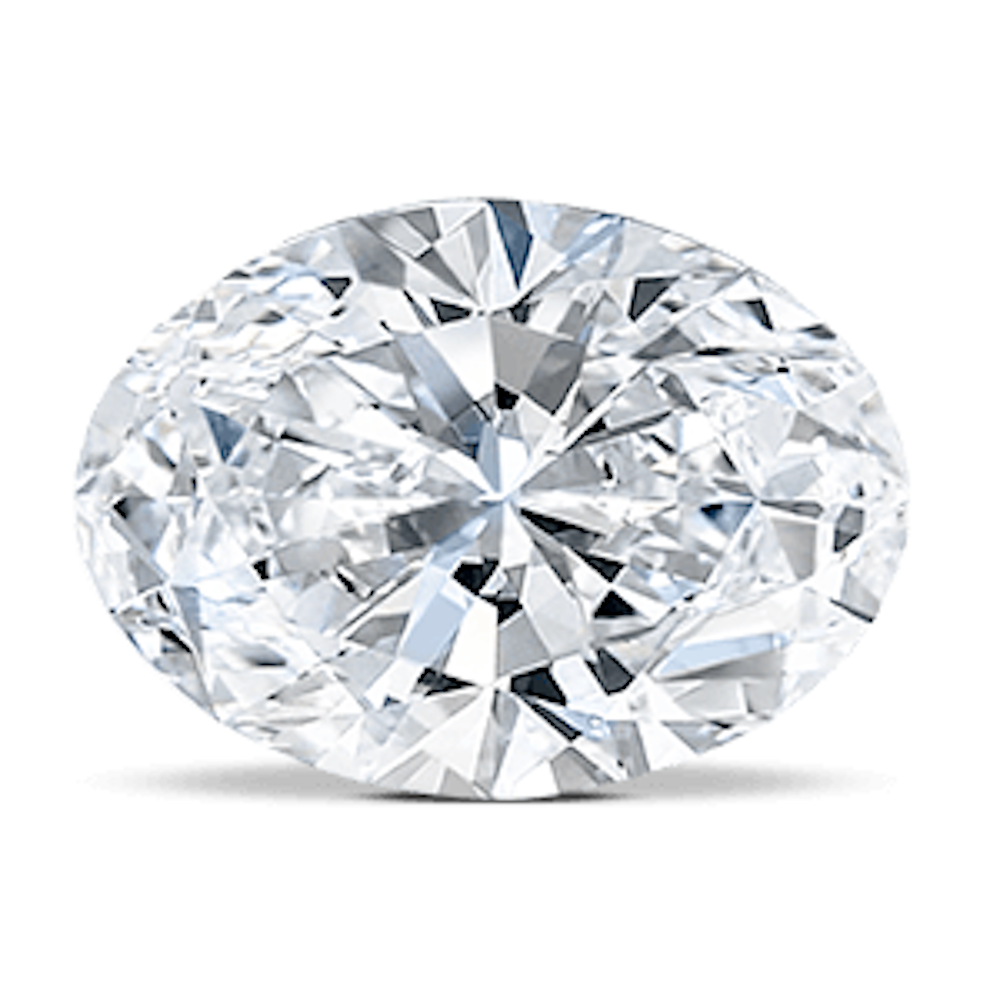 Oval Cut Certified Moissanite Loose Stone VVS D HipHopBling