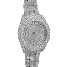 Platinum Custom Bling Bling Watch 41MM HipHopBling