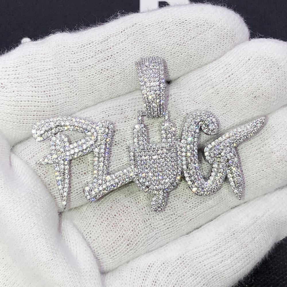 PLUG CZ Hip Hop Bling Iced Out Pendant HipHopBling