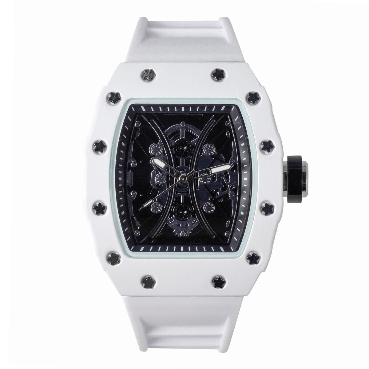 Popular Skeleton Dial Hip Hop Watch All Black HipHopBling