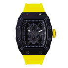 Popular Skeleton Dial Hip Hop Watch All Black HipHopBling