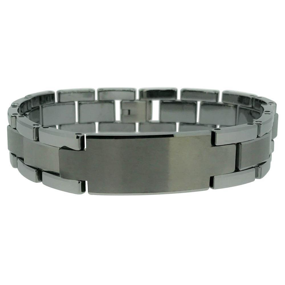 President ID Tungsten Bracelet HipHopBling