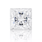 Princess Cut Certified Moissanite Loose Stone VVS D 4.0MM 0.40 Carats HipHopBling