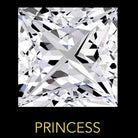 Princess Cut Certified Moissanite Loose Stone VVS D 4.0MM 0.40 Carats HipHopBling