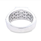 Raised Box Diamond Ring 2.15cttw 10K Gold 10K Yellow Gold HipHopBling