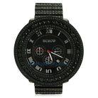 RC&Co Fully Custom CZ Black HipHop Watch HipHopBling