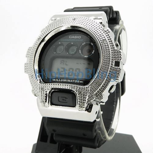 Real Diamond .10cttw Custom G Shock Watch HipHopBling