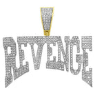 REVENGE Diamond Pendant .80cttw 10K Yellow Gold HipHopBling