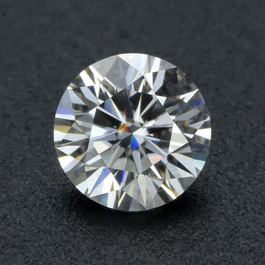 Round Cut Certified Moissanite Loose Stones VVS D 4MM-15MM HipHopBling