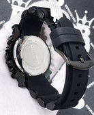 Rubber Strap 2.25 Carat Black Diamond Hip Hop Watch JoJino HipHopBling