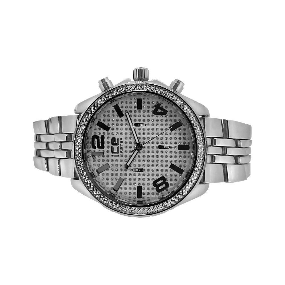 Silver Sport Jubilee Hip Hop Watch HipHopBling