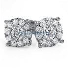 Solitaire Cluster CZ Bling Bling Earrings HipHopBling