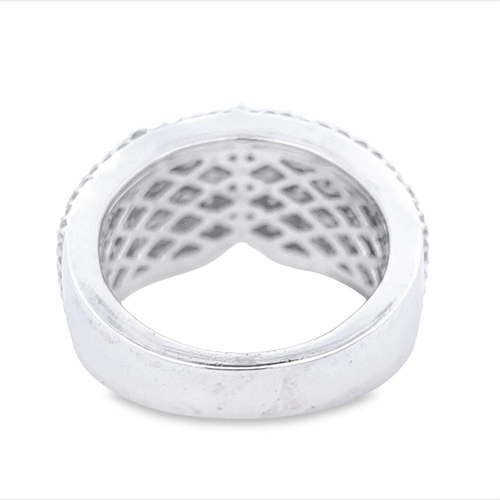 Star Pave Diamond Ring 2.35cttw 10K Gold 10K Yellow Gold HipHopBling