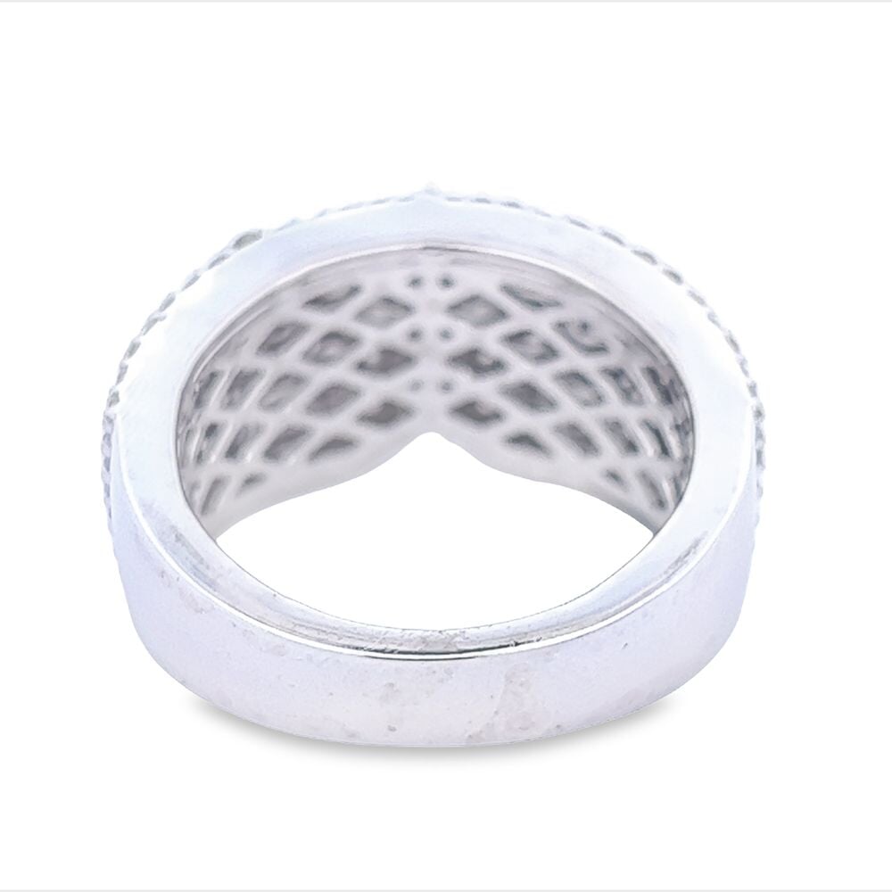 Star Pave Diamond Ring 2.35cttw 10K Gold 10K Yellow Gold HipHopBling