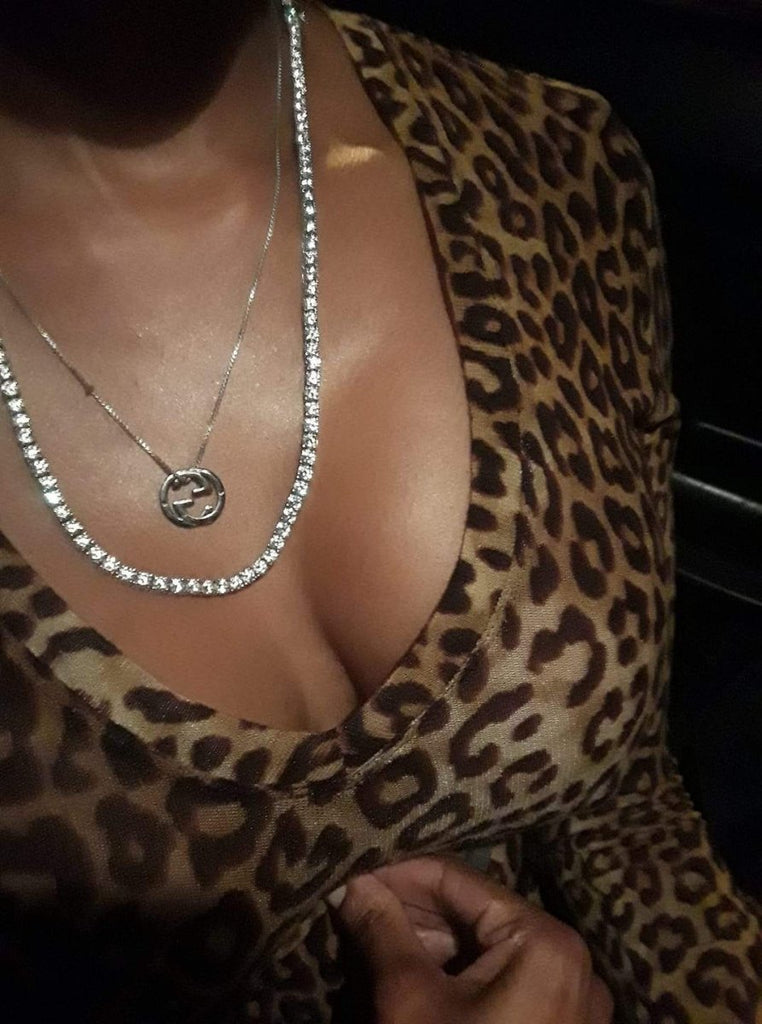 Stay Shining Best Quality Stainless Steel 1 Row 4MM CZ Tennis Chain 18" HipHopBling