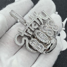 Strictly BOSS CZ Hip Hop Bling Iced Out Pendant Yellow Gold HipHopBling