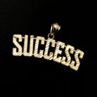 SUCCESS DC 10K Yellow Gold Pendant HipHopBling