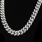 Tennis Cuban Link CZ Hip Hop Bling Bling Chain Yellow Gold 18" HipHopBling