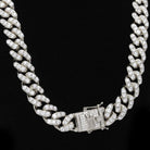 Tennis Cuban Link CZ Hip Hop Bling Bling Chain Yellow Gold 18" HipHopBling