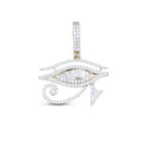 The Eye of Ra Diamond Pendant .85cttw 10K Yellow Gold HipHopBling