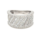Thick Spiral Baguette Diamond Ring 2.75cttw 10K Gold 10K Yellow Gold HipHopBling
