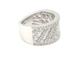 Thick Spiral Baguette Diamond Ring 2.75cttw 10K Gold 10K Yellow Gold HipHopBling