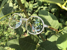 Triple Bridge Bling Bling Sunglasses CZ Wooden Frames HipHopBling