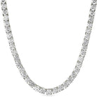 VVS Tennis Chain White Gold 6MM 16" HipHopBling