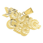 YOUNG CEO DC 10K Yellow Gold Pendant HipHopBling