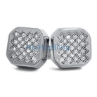 Zig Zag Iced Out CZ Bling Bling Earrings HipHopBling